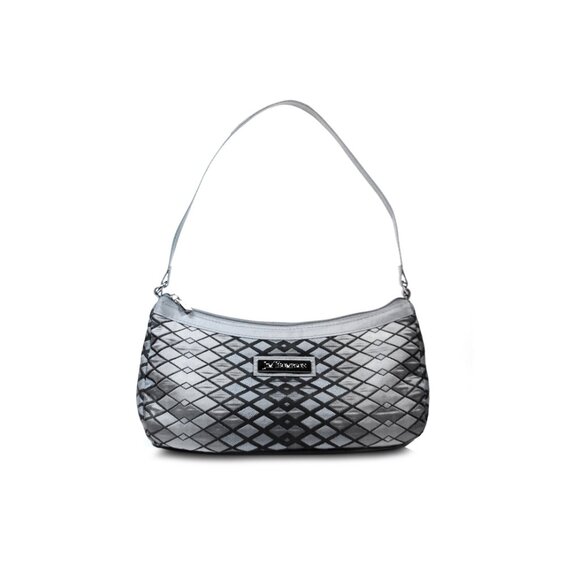 Jim Thompson Gray Silk Evening Purse Cocktail | Party Purse - Picture 2 of 9